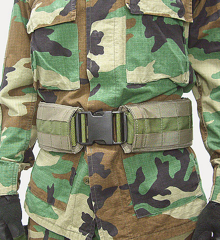 【未使用】4d.t.g. MOLLE Patrol Belt(緩衝パッド付弾帯)