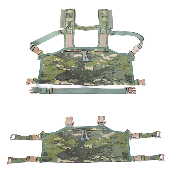 4d.t.g. MOLLE Light Wt. Chest Rig(軽量チェストリグ8列)