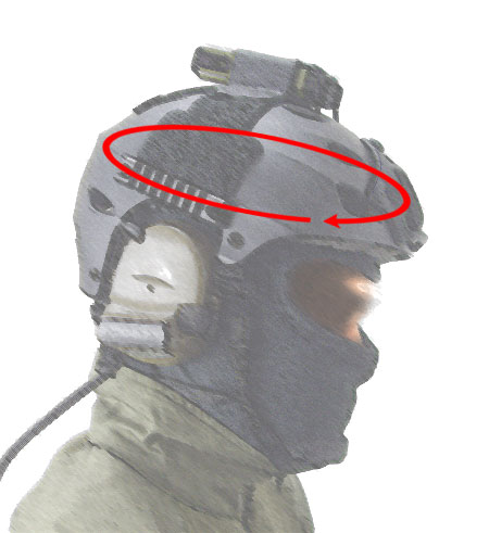 PTヘルメット用 内部フォーム ( XXL サイズ )